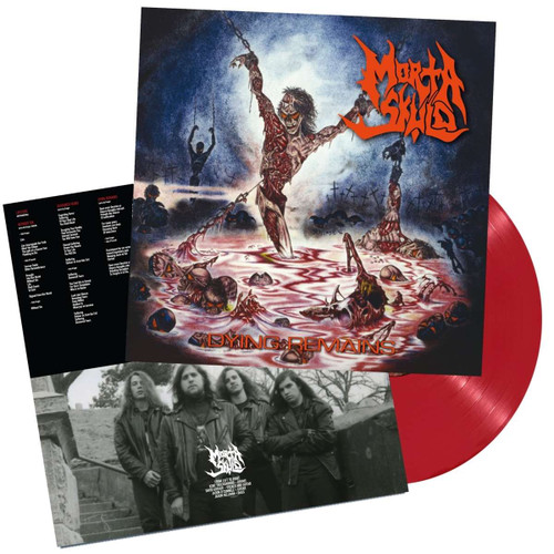 Morta Skuld 'Dying Remains' (30th Anniversary) LP Red Vinyl