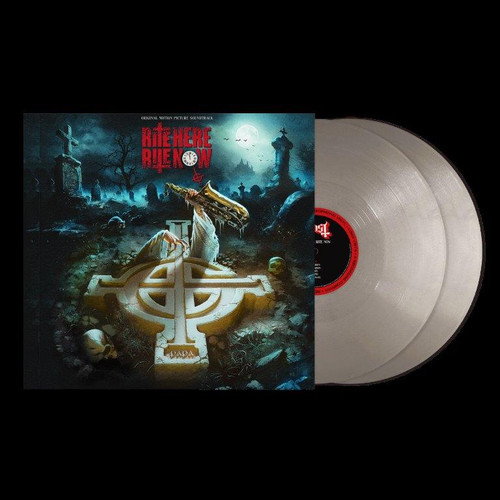 PRE-ORDER - Ghost 'RITE HERE RITE NOW' 2LP Opaque Silver Vinyl - RELEASE DATE 26th July 2024