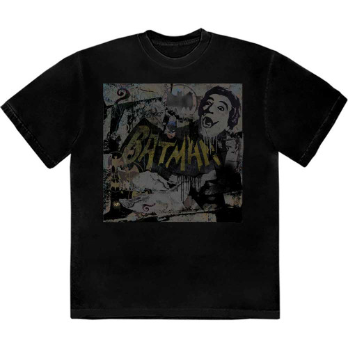 Batman 'Mural' (Black) T-Shirt