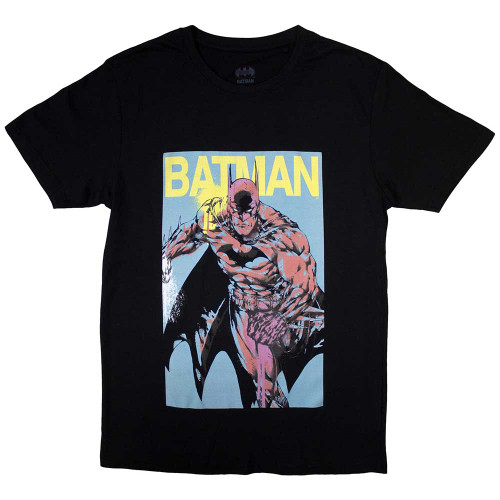 Batman 'Pop Colours' (Black) T-Shirt