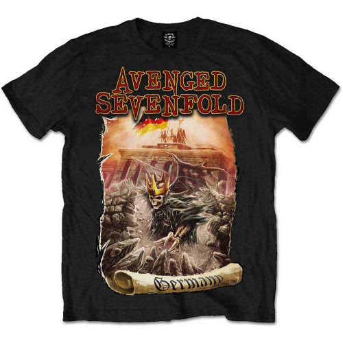 Avenged Sevenfold 'Germany' (Black) T-Shirt