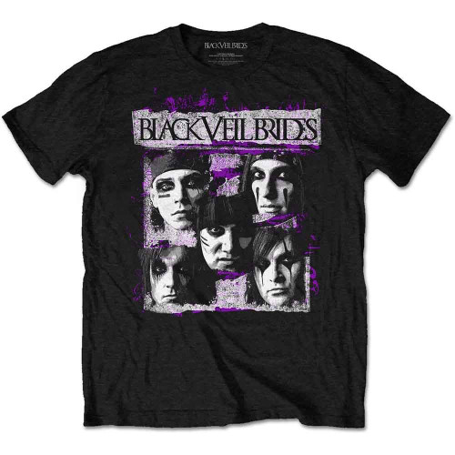 Black Veil Brides 'Grunge Faces' (Black) T-Shirt