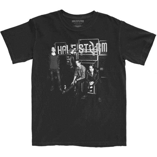 Halestorm 'The Wild Cover' (Black) T-Shirt Front Print