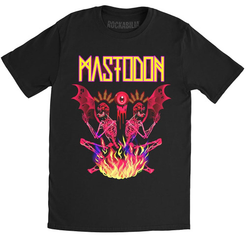 Mastodon 'Double Brimstone Neon' (Black) T-Shirt
