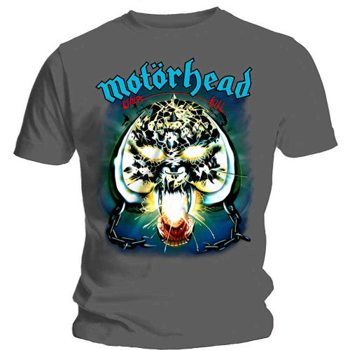 Motorhead 'Overkill' (Grey) T-Shirt