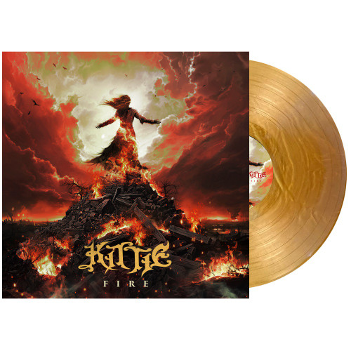 PRE-ORDER - Kittie 'Fire' LP Gold Nugget Vinyl - RELEASE DATE 21st June 2024