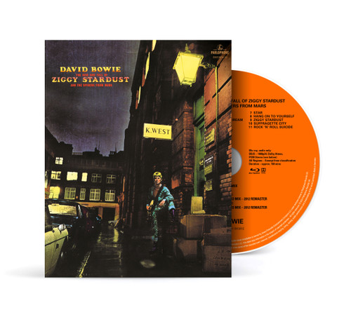 PRE-ORDER - David Bowie 'The Rise and Fall of Ziggy Stardust and the Spiders from Mars' (50th Anniversary) Dolby Atmos Blu-Ray Audio - RELEASE DATE 6th September 2024