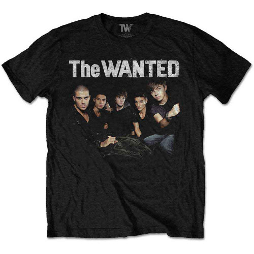 The Wanted 'Retro' (Black) T-Shirt