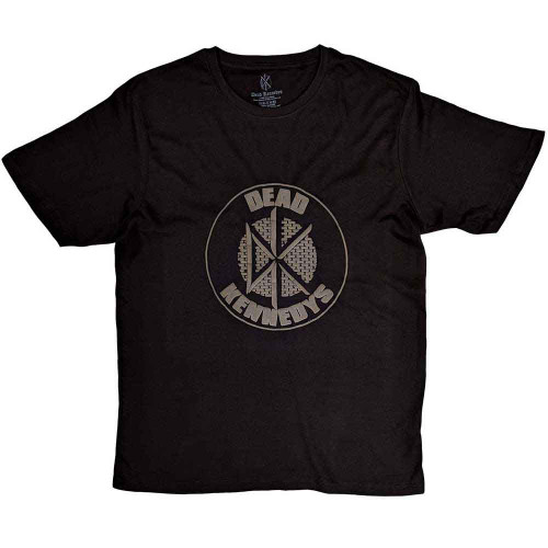 Dead Kennedy's 'Circle Logo' (Black) Hi-Build T-Shirt