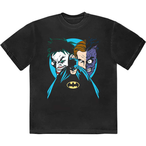 Batman 'Creeping Villains' (Black) T-Shirt