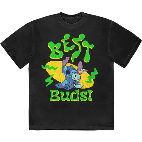 Disney Lilo & Stitch 'Stitch Best Buds' (Black) T-Shirt