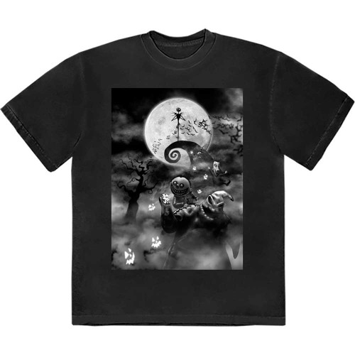 The Nightmare Before Christmas 'Oogie Scene' (Black) T-Shirt