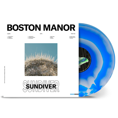 PRE-ORDER - Boston Manor 'Sundiver' LP Blue White Inkspot Vinyl - RELEASE DATE 6th September 2024