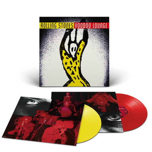 The Rolling Stones 'Voodoo Lounge' (30th Anniversary) LP Red & Yellow Vinyl
