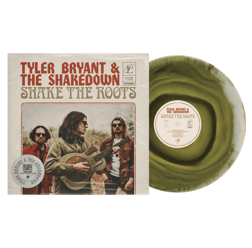 Tyler Bryant & The Shakedown 'Shake The Roots' LP Limited Forest Green & Bone Swirl Vinyl