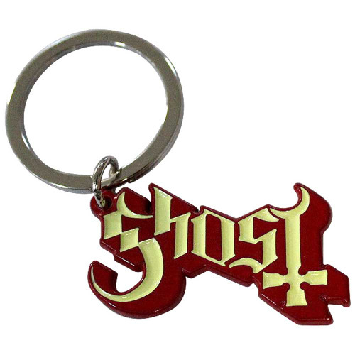 Ghost 'Logo Red Shadow' Keyring