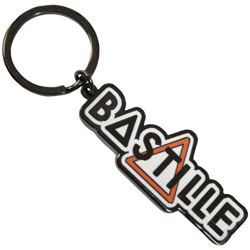 Bastille 'Orange Triangle' Keyring
