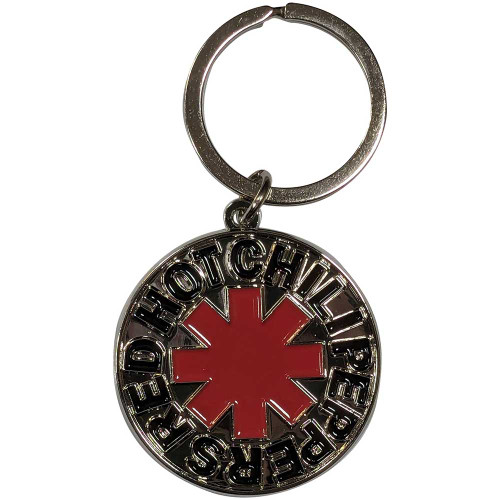 Red Hot Chili Peppers 'Asterisk Logo Silver' Keyring