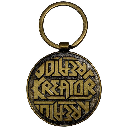 Kreator 'Satan Is Real Emblem' Keyring