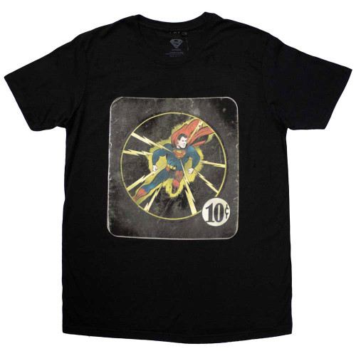 Superman '10c' (Black) T-Shirt