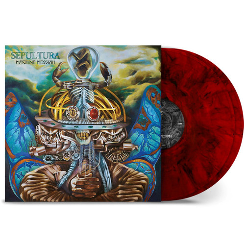 Sepultura 'Machine Messiah' 2LP 180g Ruby Red Marble Vinyl