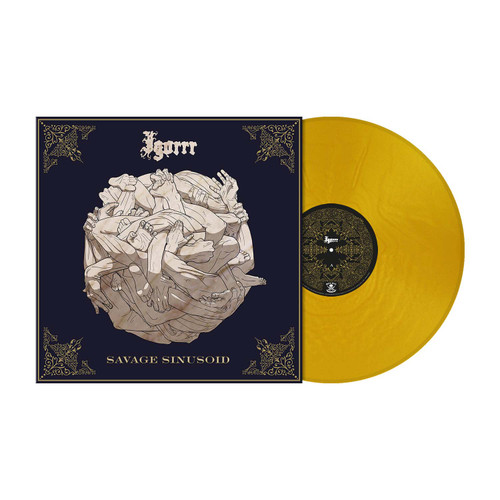 Igorrr 'Savage Sinusoid' LP Gold Metallic Transparent Vinyl