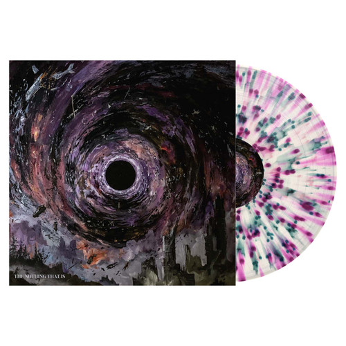 Fit For An Autopsy 'The Nothing That Is' LP Bone with Blue Pink Purple Splatter Vinyl