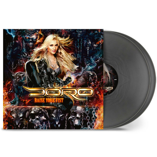 Doro 'Raise Your Fist' - 2LP Silver Vinyl