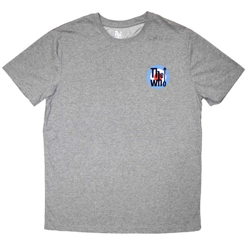 The Who 'Mini Target Logo' (Grey) T-Shirt