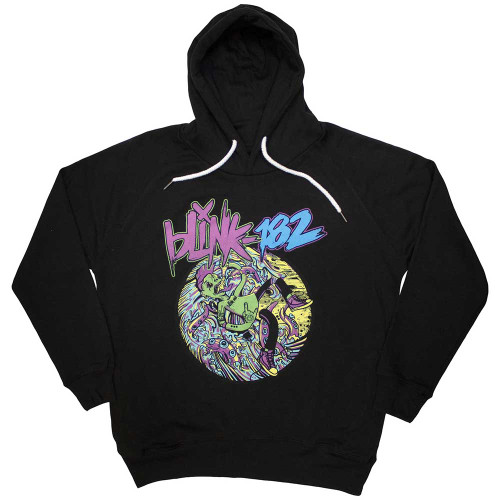 Blink 182 'Overboard Event' (Black) Pull Over Hoodie