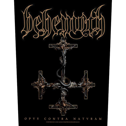 Behemoth 'Opvs Contra Natvram' Back Patch