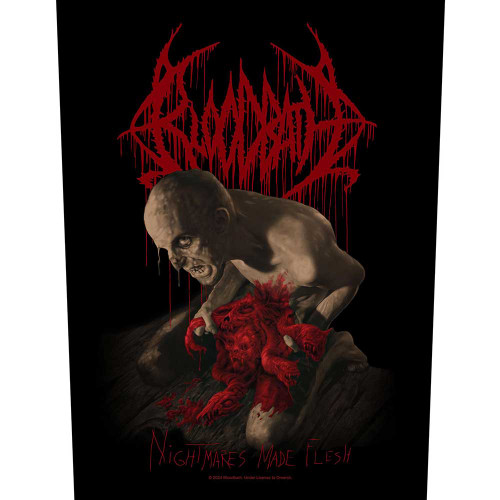 Bloodbath 'Nightmares Made Flesh' (Black) Back Patch