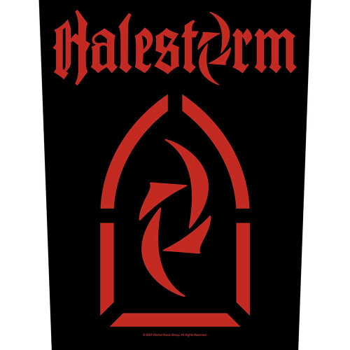 Halestorm 'Logo' (Black) Back Patch
