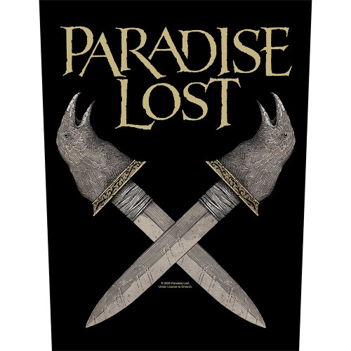 Paradise Lost 'Obsidian Dagger' Back Patch