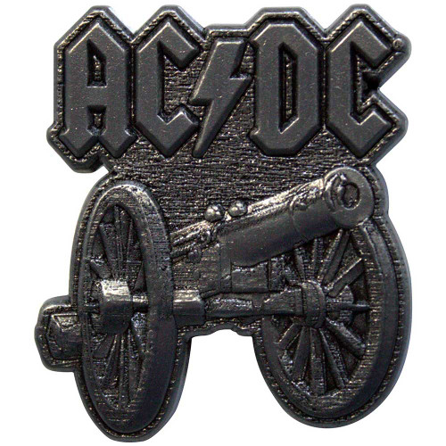 AC/DC 'For Those About To Rock' Zinc Pin Badge