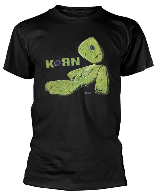 Korn 'Issues Tracklist' (Black) T-Shirt Front
