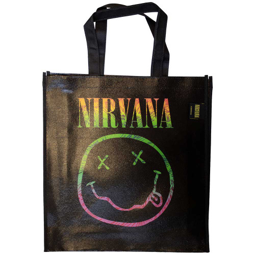 Nirvana 'Sorbet Ray Happy Face' Eco Bag