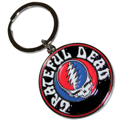 Grateful Dead 'Steal Your Face Logo' Keyring