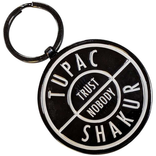 Tupac 'Trust Nobody' Keyring