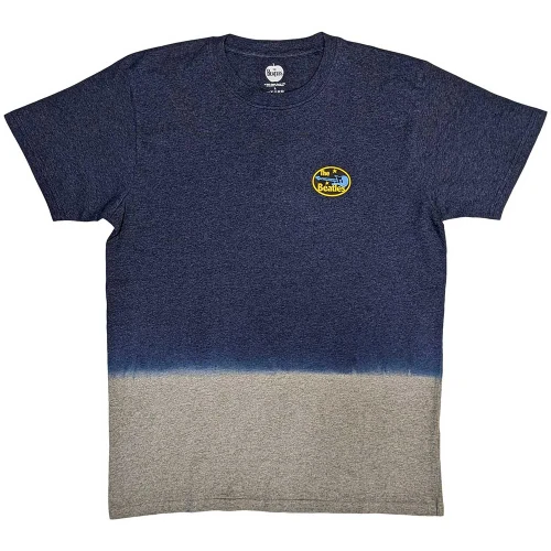 The Beatles 'Oval Logo' (Dip Dye) Eco T-Shirt