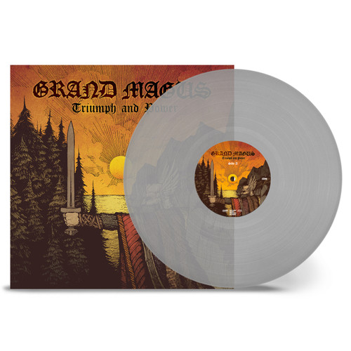 Grand Magus 'Triumph and Power' (10th Anniversary) LP Crystal Clear Vinyl