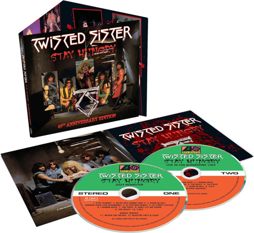 Twisted Sister 'Stay Hungry' (40th Anniversary) 2CD Deluxe Edition