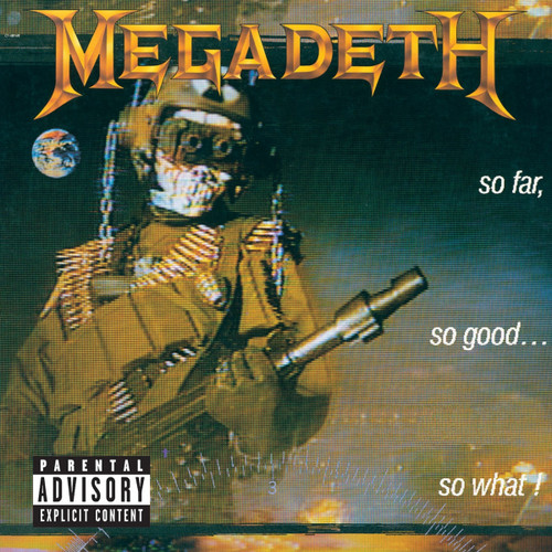 Megadeth 'So Far, So Good...So What!' CD Jewel Case