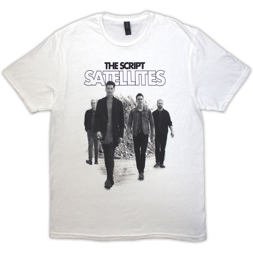 The Script 'Satellites Photo' (White) T-Shirt