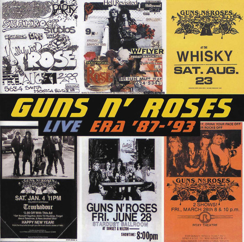 Guns N' Roses 'Live Era '87-'93' 2CD Jewel Case