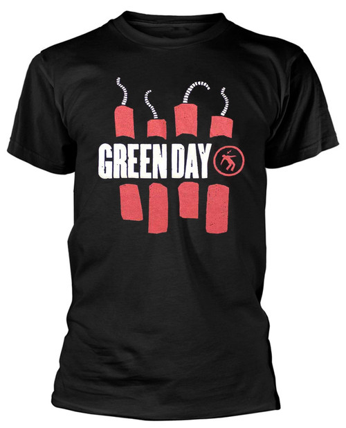 Green Day 'Dynamite' (Black) T-Shirt