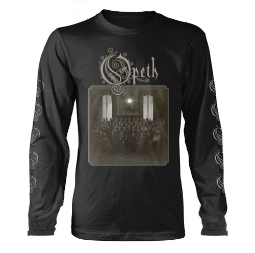 Opeth 'The Last Will and Testament' (Black) Long Sleeve Shirt Front