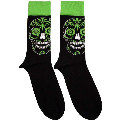 Cypress Hill 'Skull' (Black) Socks (One Size = UK 7-11)