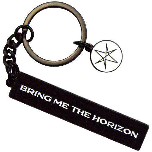 Bring Me The Horizon 'Text Logo 6-Point Star Charm' Die Cast Keyring