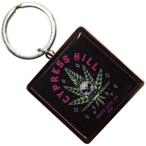 Cypress Hill 'Leaf Skull' Photo Keyring